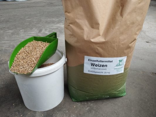 Weizen Futtermittel 25 kg - GVO-frei